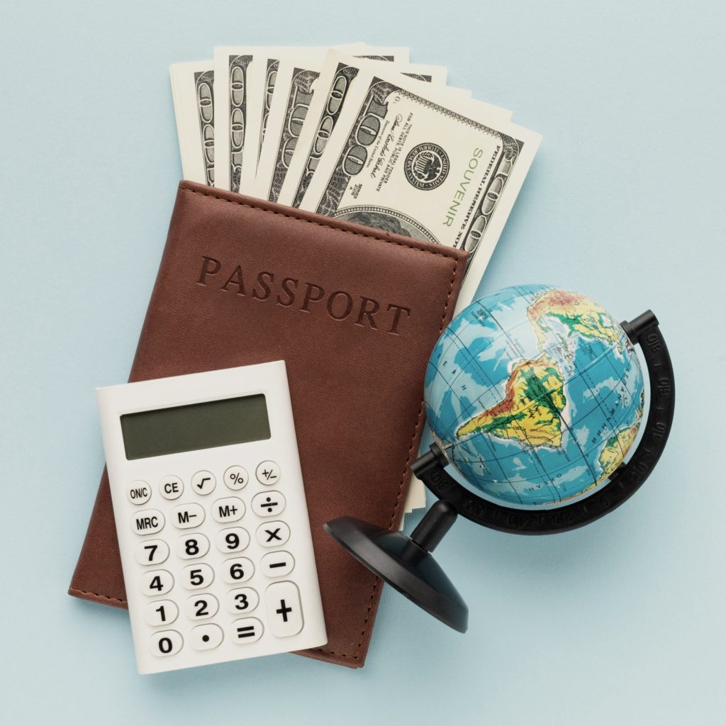 Tips to Organize Finances Living Abroad + Template for Monthly Budget