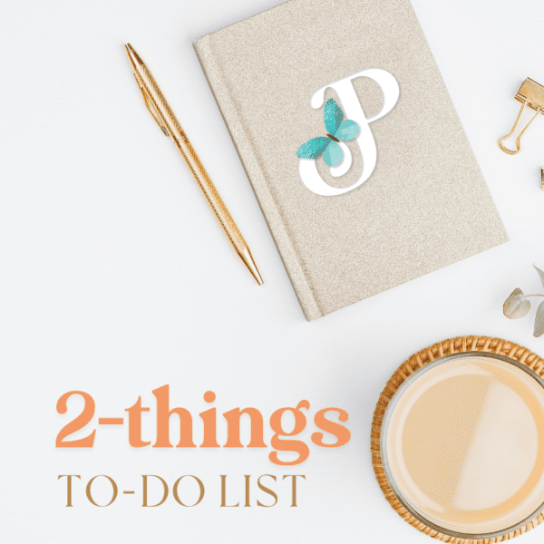 To-do list Template with a cup of coffee