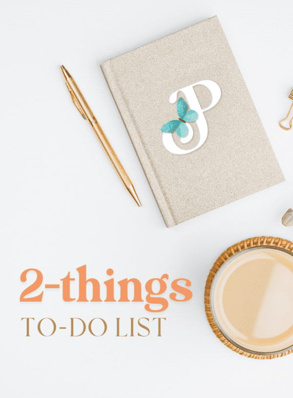To-do list Template with a cup of coffee
