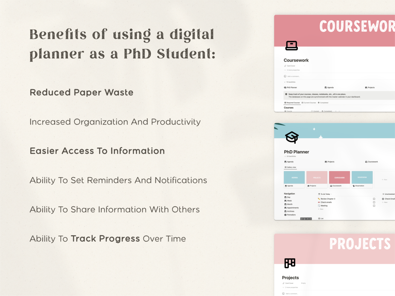 phd dissertation planner