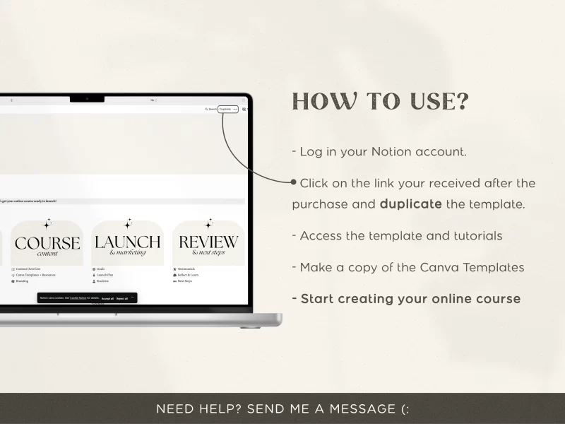 Notion Templates for Launch