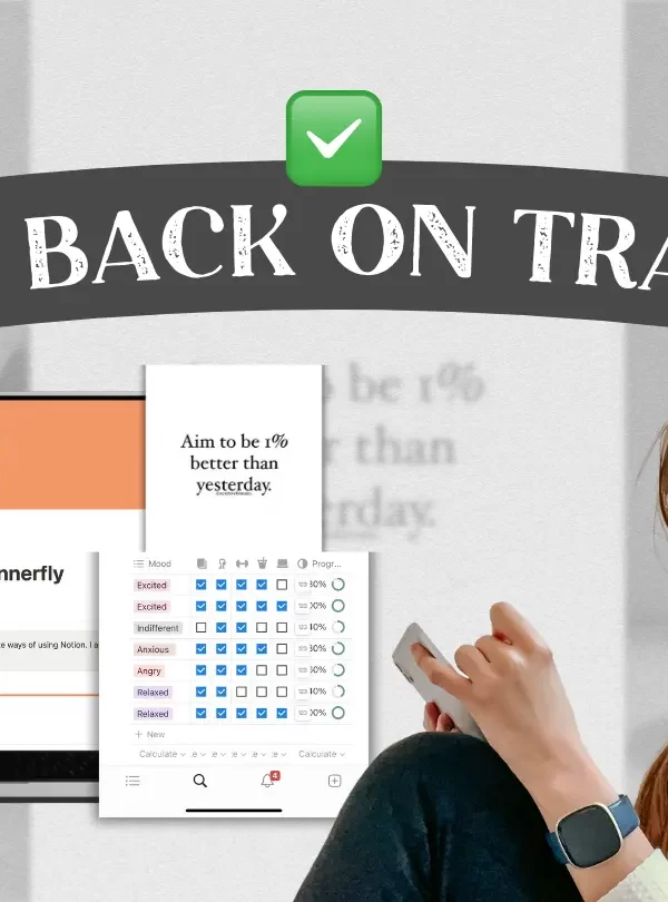 Notion Habit Tracker | Get Back to Your Habits | Free Template