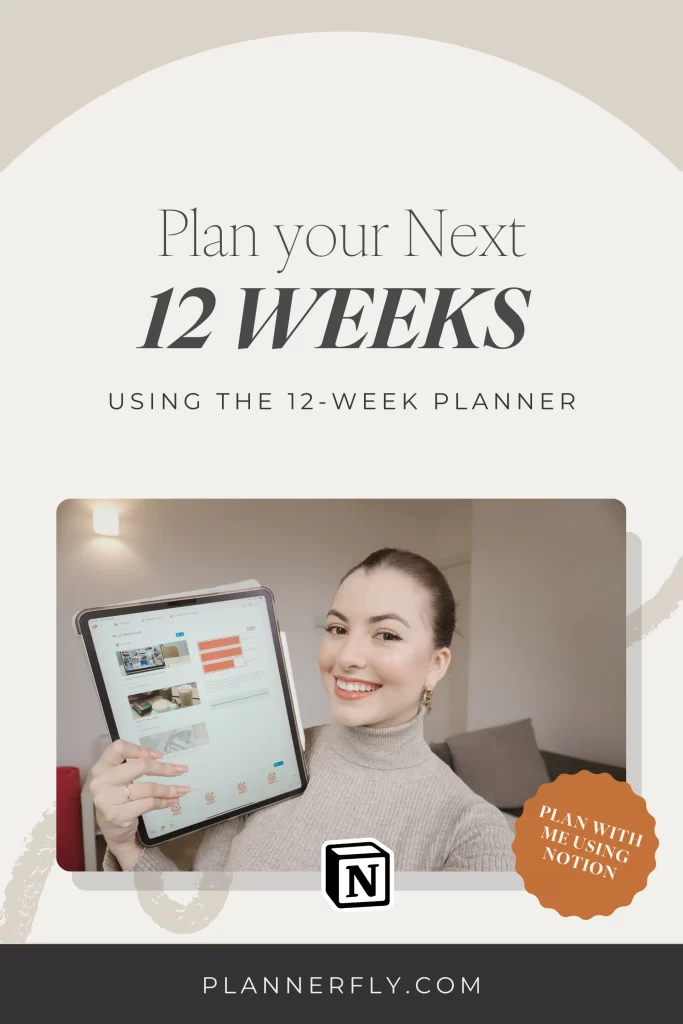 Plan your next 12 weeks with the 12 week year