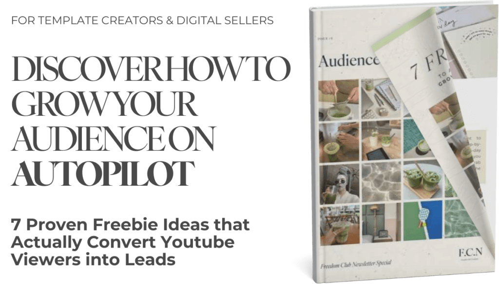 Discover 7 proven freebie ideas that convert YouTube viewers into email subscribers. Build your audience on autopilot without spending hours on social media